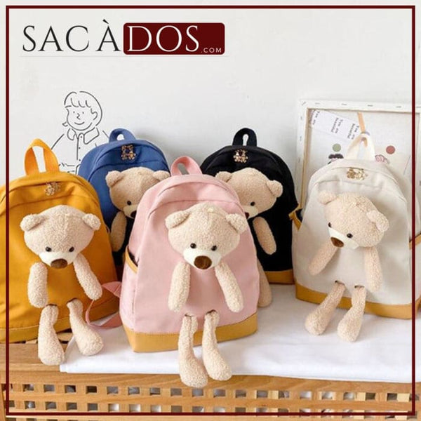 Little girl plush backpack Bag to dos Sac a dos